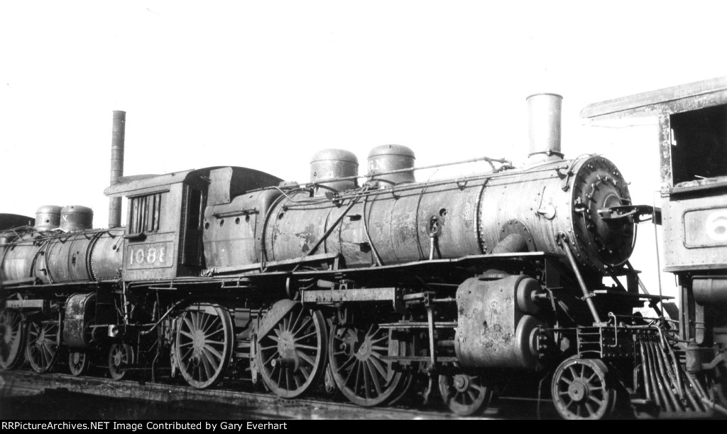 GN 4-6-0 #1088 - Great Northern